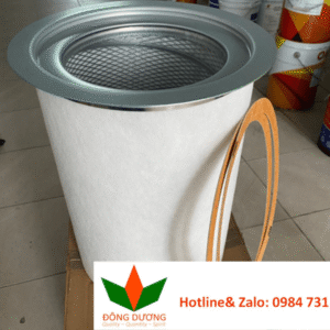 Lọc tách dầu Sanfam SB717B dùng cho máy nén khí trục vít Micos 75kw hoặc Kyungwon AS102