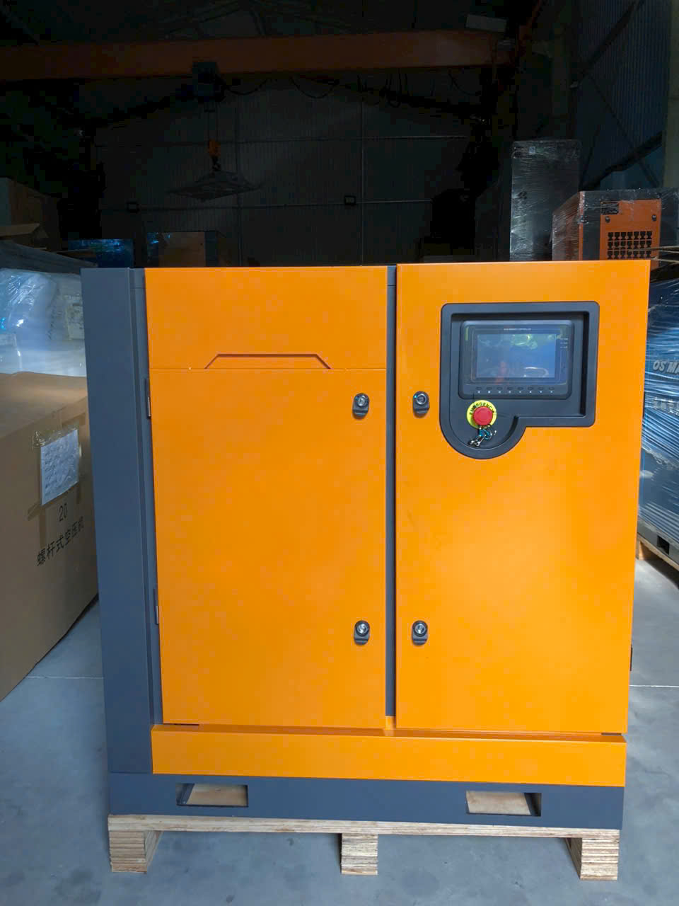 camcam Máy nén khí 22kW-30HP áp 15 bar công suất lớn, tiết kiệm điện, phù hợp cho nhà xưởng và dây chuyền sản xuất. Hiệu quả - bền bỉ - ổn định!